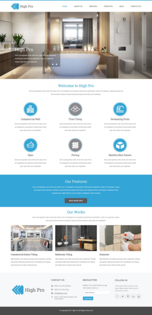 Web Design by pb for HIGH PRO Group | Design: #15873783