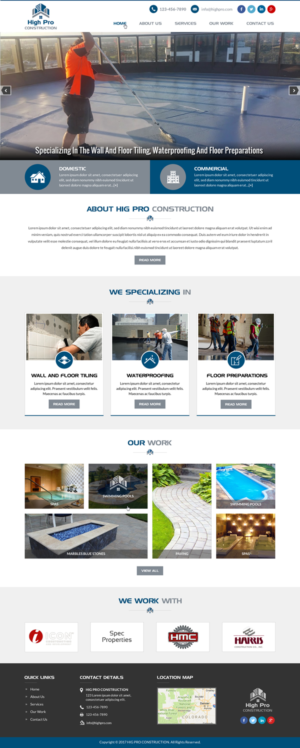 Web Design by Creative Design for HIGH PRO Group | Design: #15983955