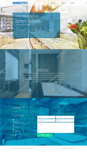 Web Design by its.agung_ for HIGH PRO Group | Design: #15976670