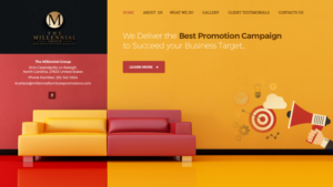 Web-Design von UniqueDesignz für The Millennial Group | Design: #15806700
