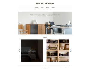 Web Design by Mostafa Ibrahim for The Millennial Group | Design #15760616