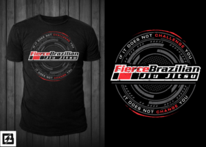 Jiu Jitsu Academy Tee Shirt design (Fierce) | Design de T-shirt par Barney Stinson