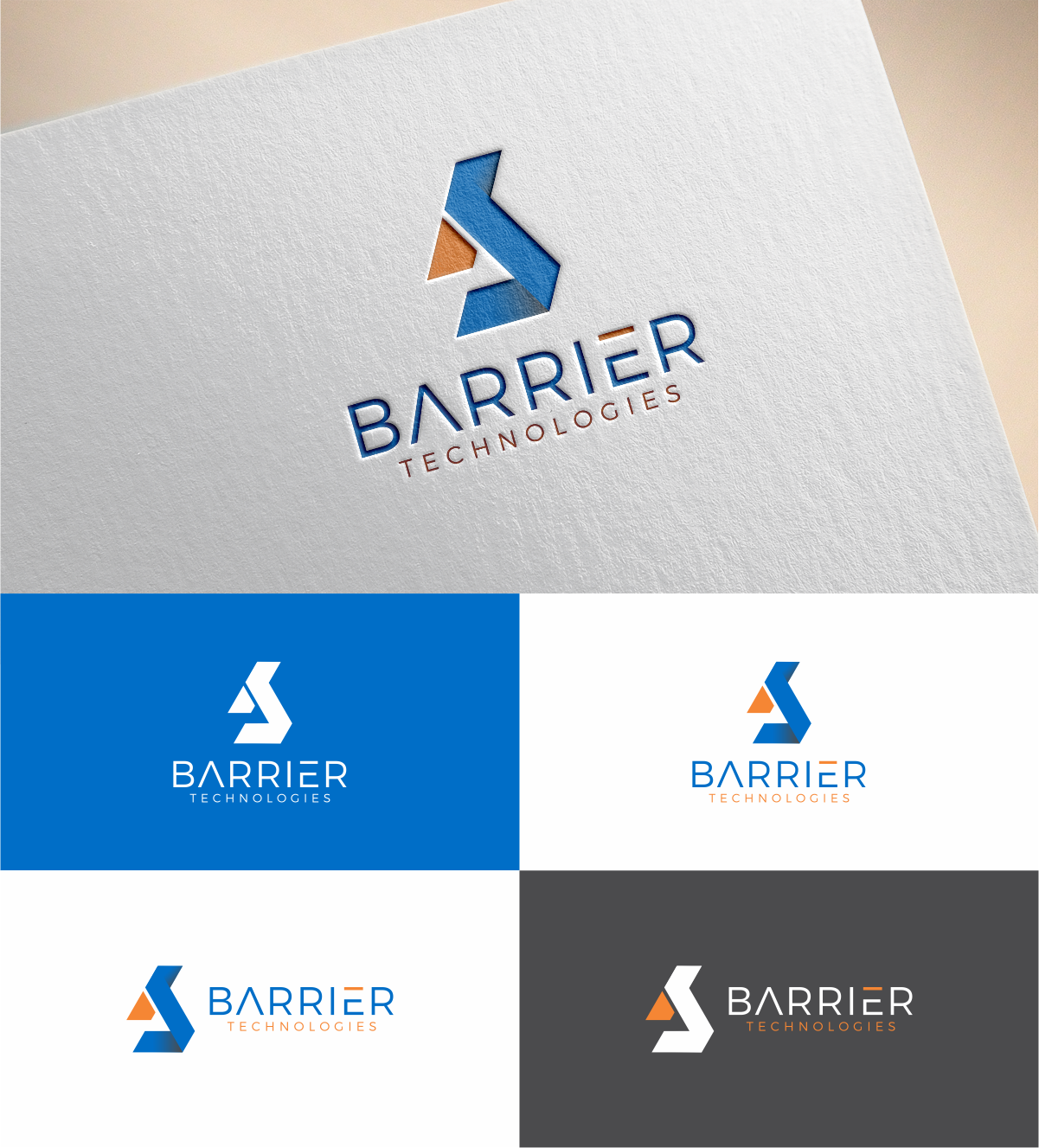 Logo Design by MKR for Barrier Technologies | Design #15771754