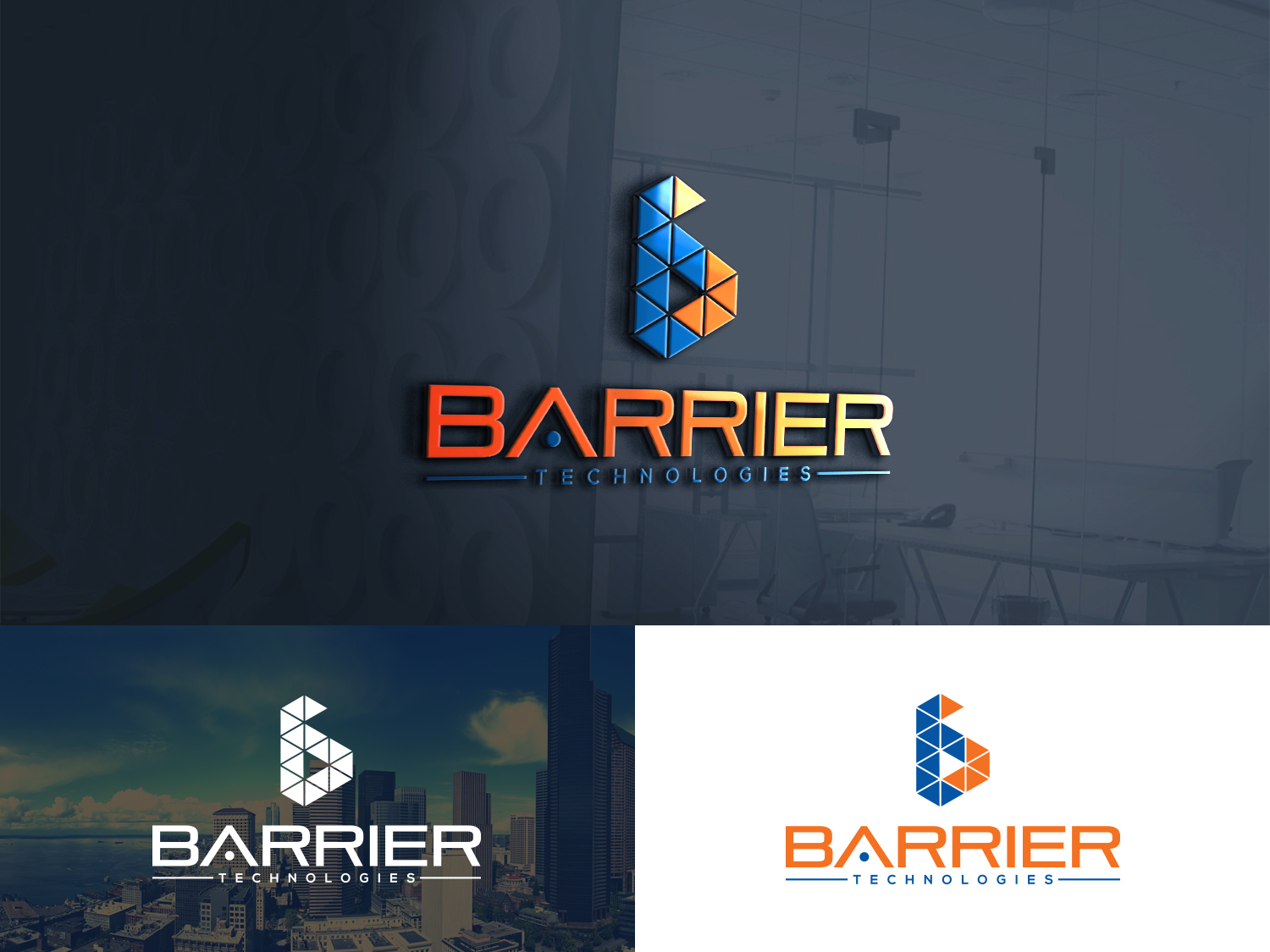 Logo Design by Aliza Creative for Barrier Technologies | Design #15765551