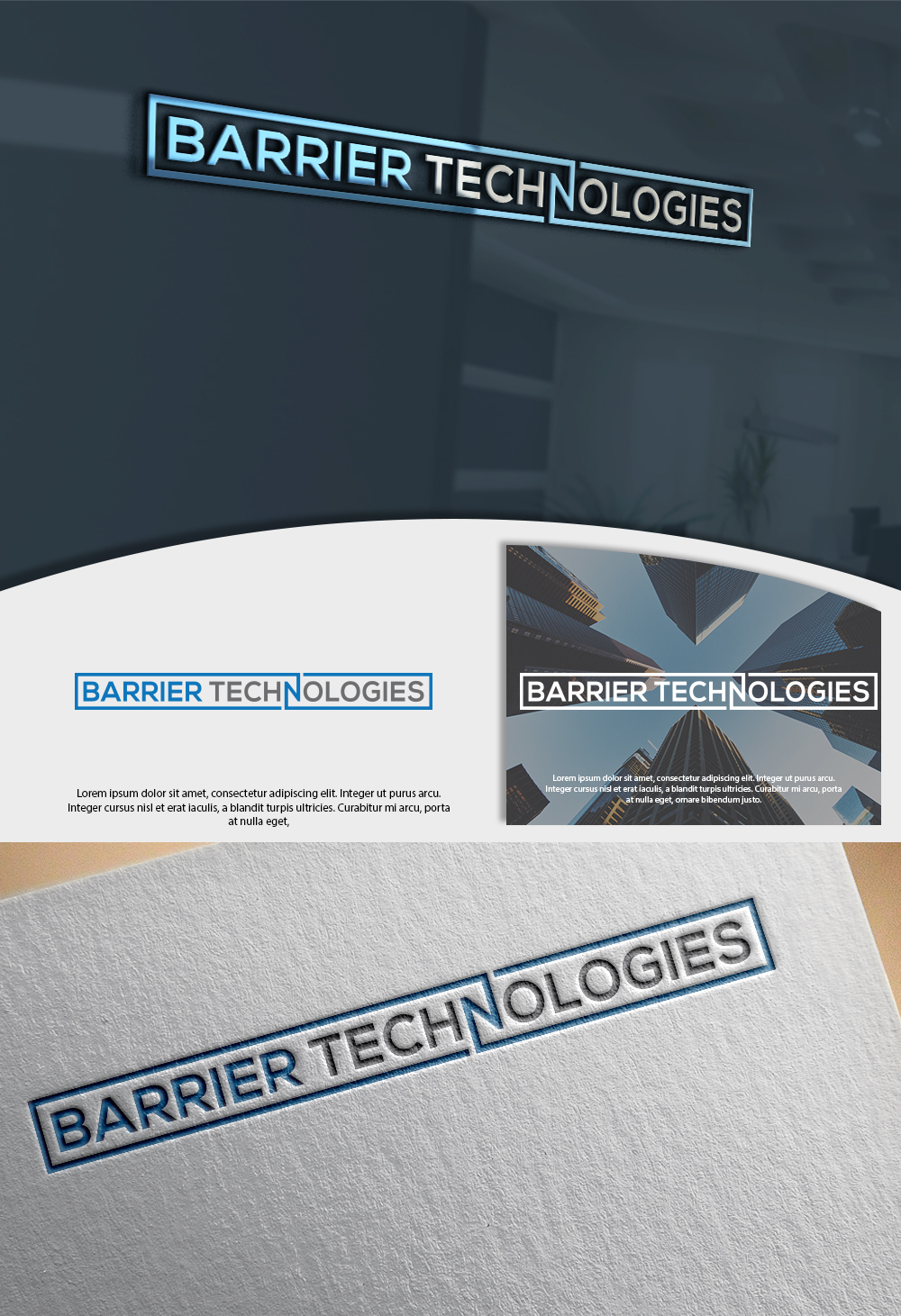 Logo Design by Renewable for Barrier Technologies | Design #15769138