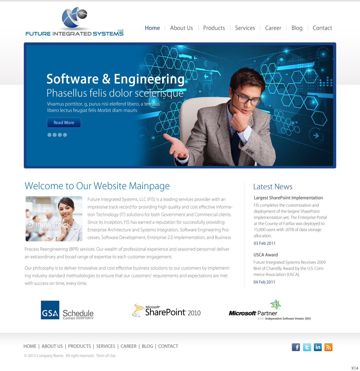 Web Design par pb pour ce projet | Design #2699752