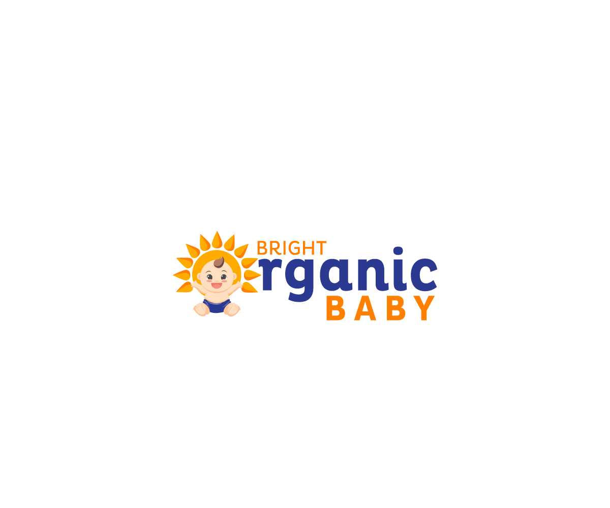 Logo Design by Anekaa for Bright Organic Baby | Design #15783774