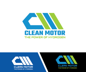 CLEAN MOTOR - OR CM- OR CSM + The Power Of Hydrogen | Logo Design by renderman