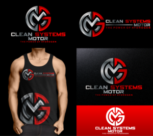 CLEAN MOTOR - OR CM- OR CSM + The Power Of Hydrogen | Logo Design by mr.stanche
