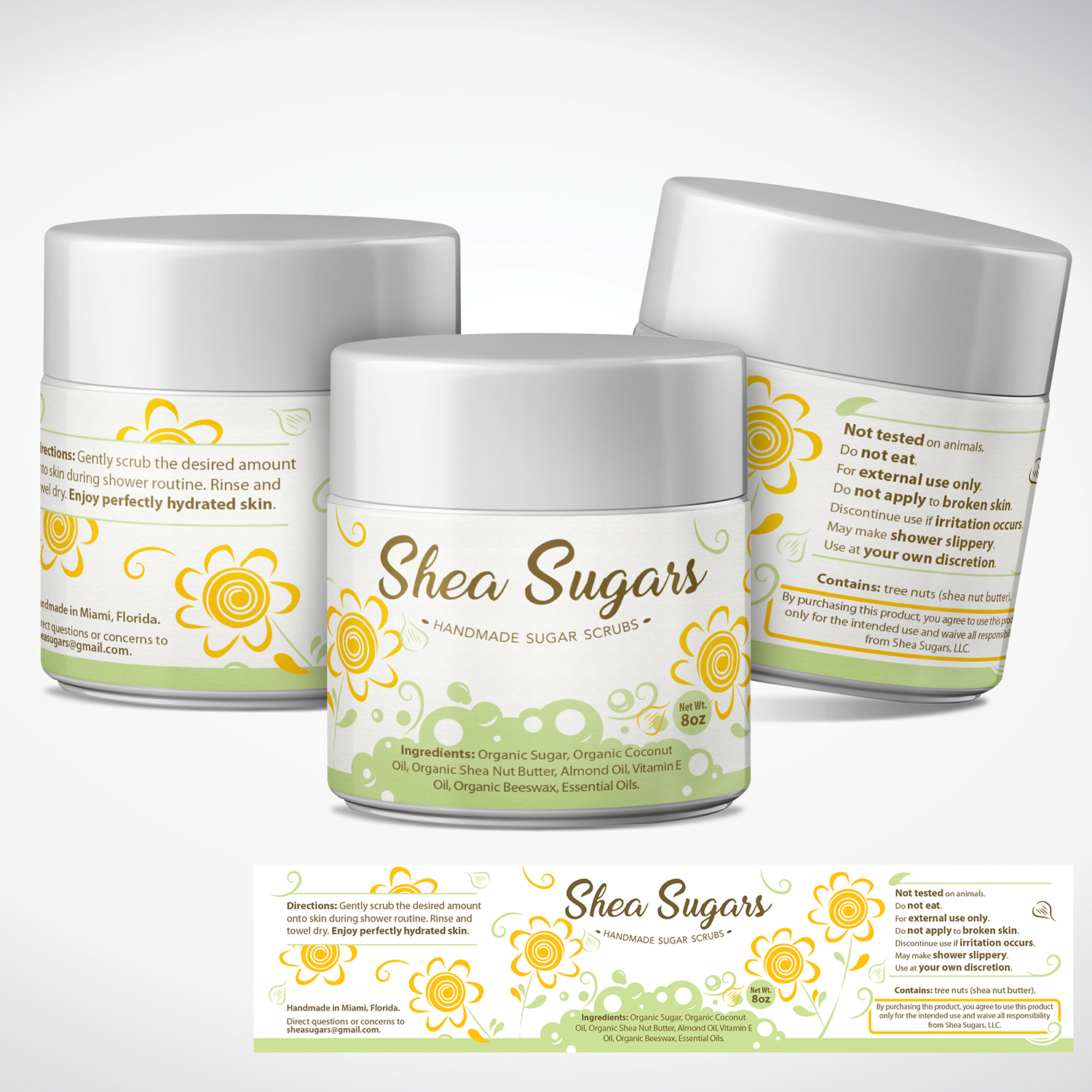 Design Étiquette par tuan1968 pour Shea Sugars | Design #15792386