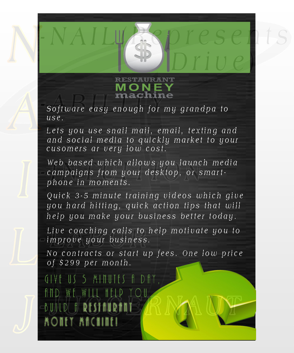 Flyer-Design von Nail Jay für dieses Projekt | Design #2647372