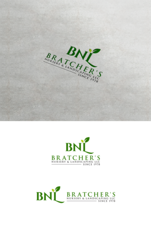 Logo Design by widodo for Bratcher's Nursery & Landscaping LLC | Design: #18268221