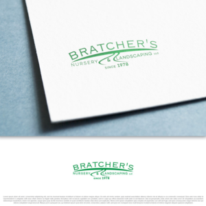 Logo Design by DesignDUO for Bratcher's Nursery & Landscaping LLC | Design: #18299150