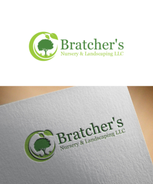 Logo Design by Isnah Logo for Bratcher's Nursery & Landscaping LLC | Design: #18235430