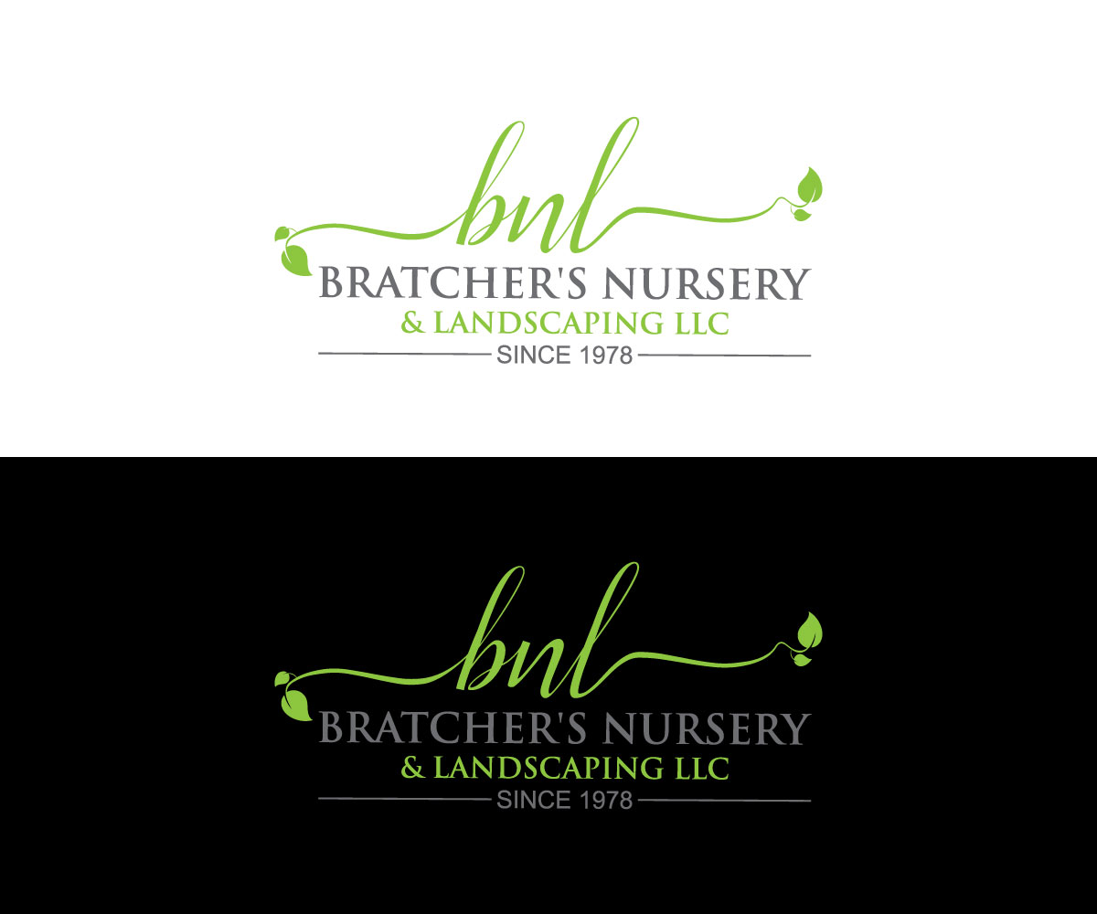 Diseño de Logo por tani_sha321 para Bratcher's Nursery & Landscaping LLC | Diseño #18262021