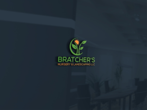 Logo Design by S Creation for Bratcher's Nursery & Landscaping LLC | Design: #18243962
