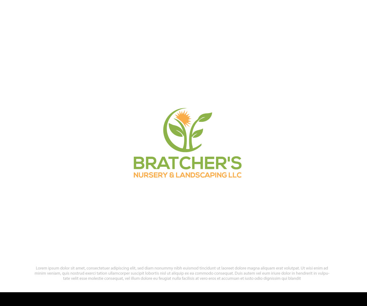 Diseño de Logo por S Creation para Bratcher's Nursery & Landscaping LLC | Diseño #18243963