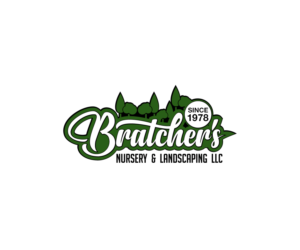 Logo Design by taufik_alrahman for Bratcher's Nursery & Landscaping LLC | Design: #18312600