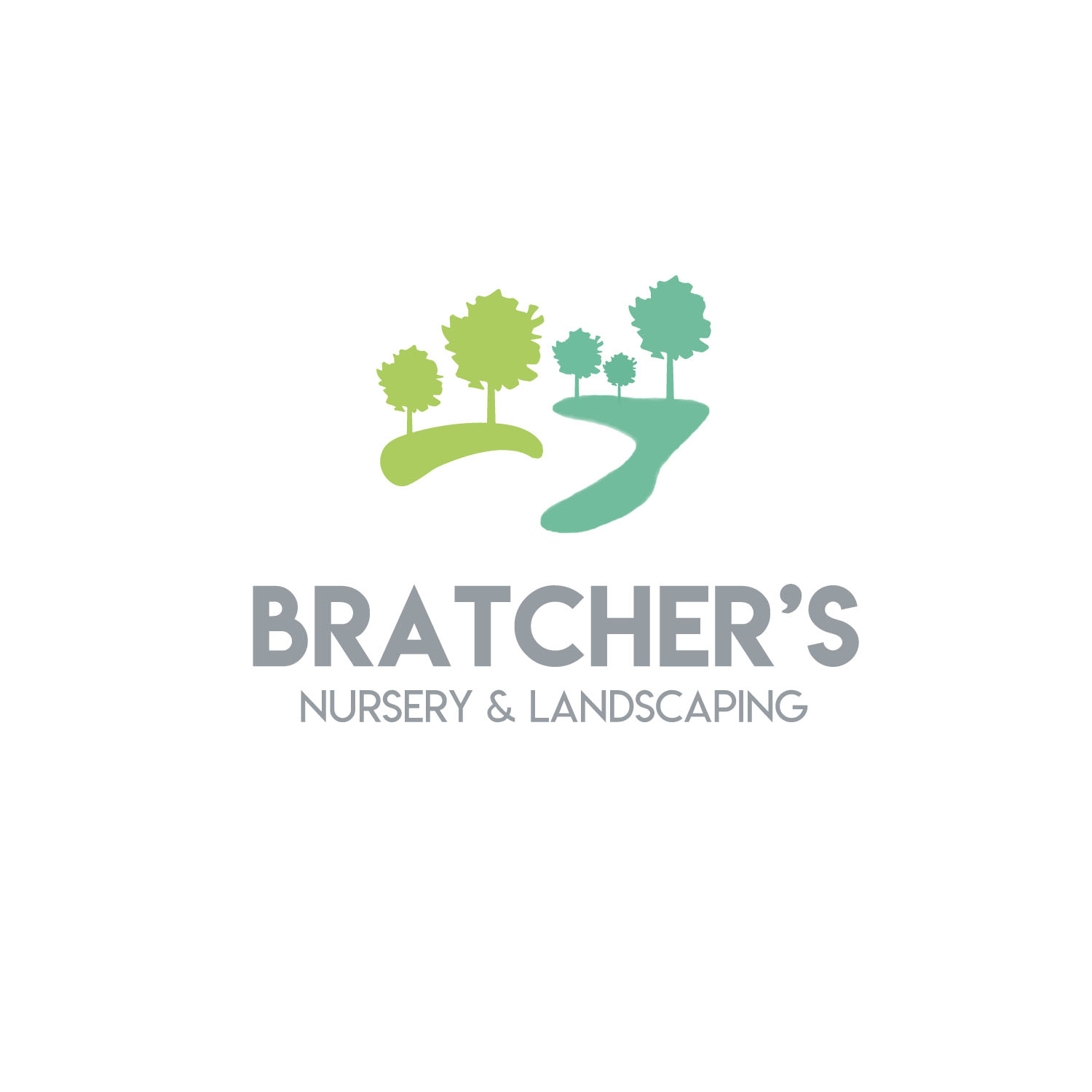 Logo Design by Keneth Arellano for Bratcher's Nursery & Landscaping LLC | Design #18263627