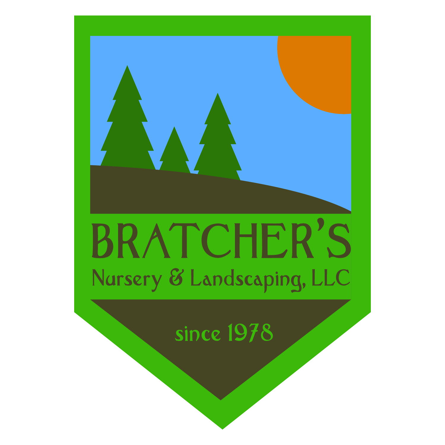 Diseño de Logo por gzaned para Bratcher's Nursery & Landscaping LLC | Diseño #18248896