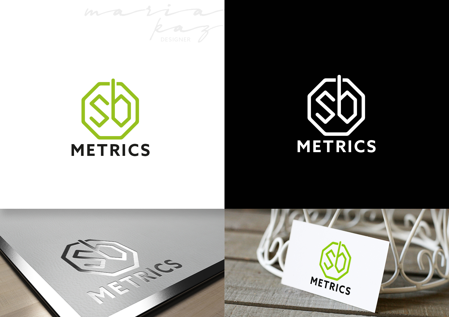 Design de Logo par maria-kaz pour SB Metrics | Design #15886978