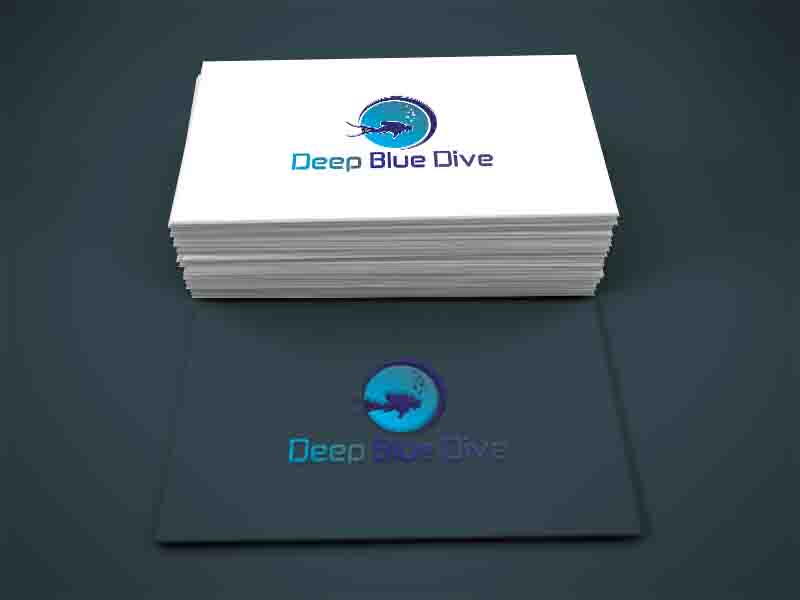 Logo Design by Sherpa design for Deep Blue Dive | Design #15784995