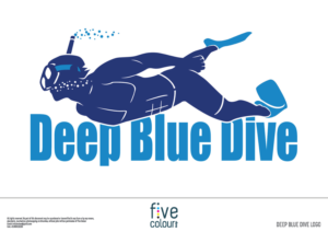 Diseño de Logo por Five Colour Design para Deep Blue Dive | Diseño #15831805