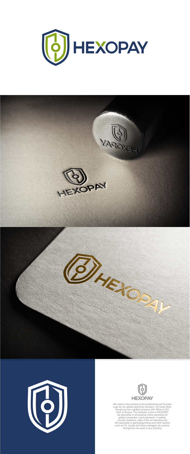 Logo Design by Angkasa Official for HEXOPAY | Design #15845868