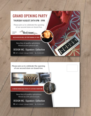 Postcard Design by alex989 for DESIGN INC. | Design: #15776324