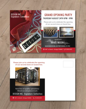 Postcard Design by alex989 for DESIGN INC. | Design: #15780453