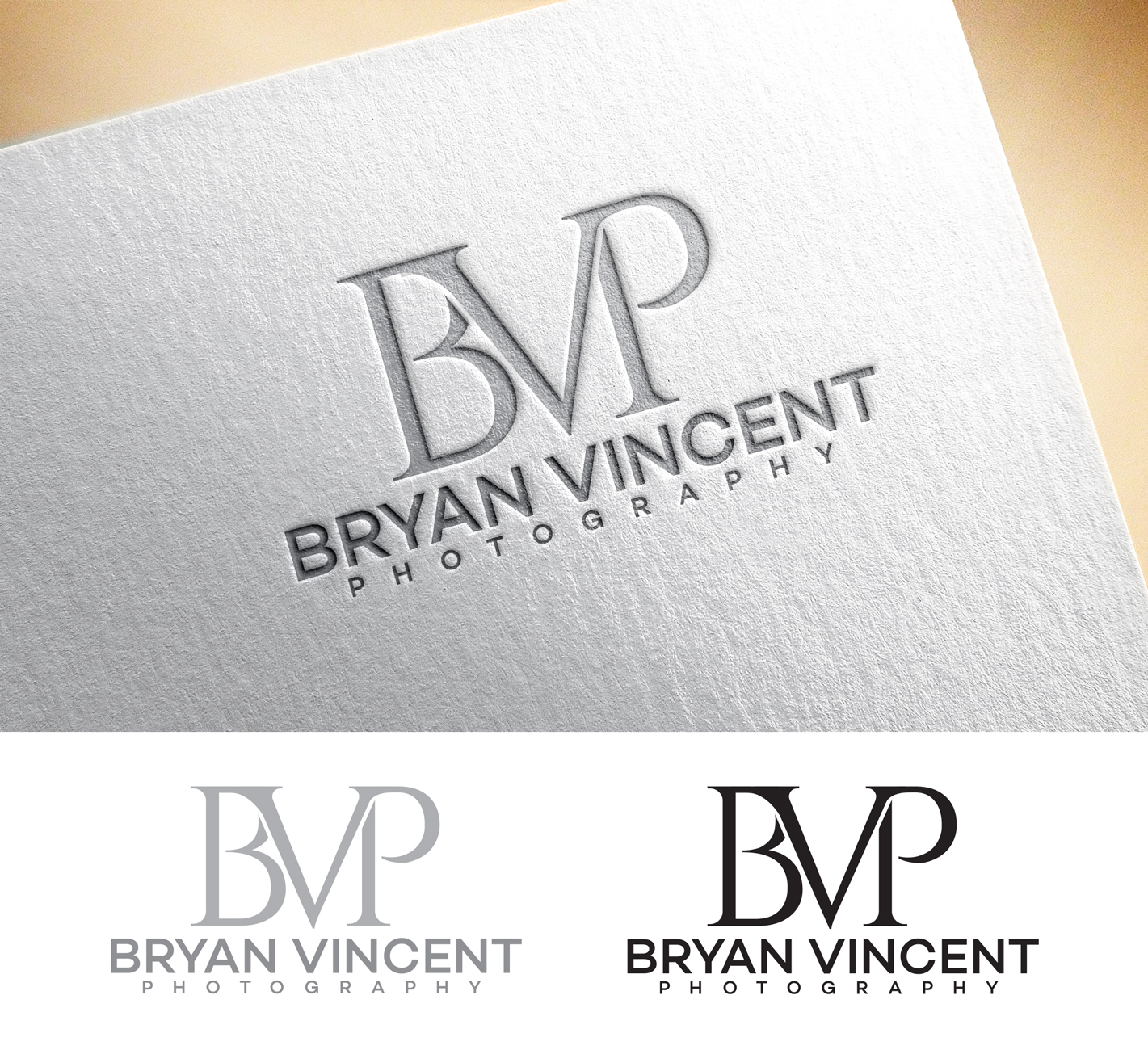 Logo Design by Impressive Solutions for Bryan Vincent Photography | Design #15807250
