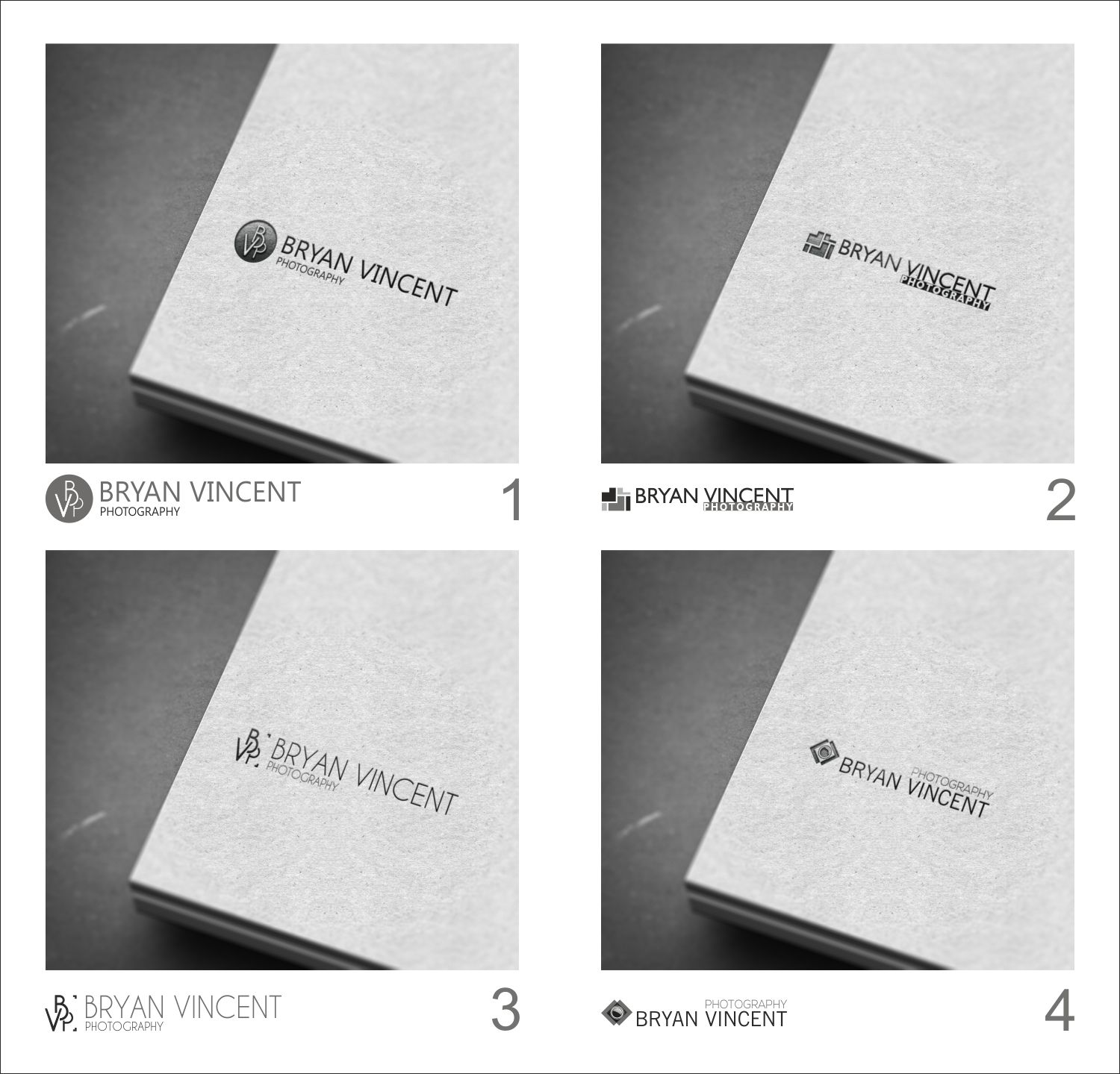 Diseño de Logo por Ant_House para Bryan Vincent Photography | Diseño #15853865
