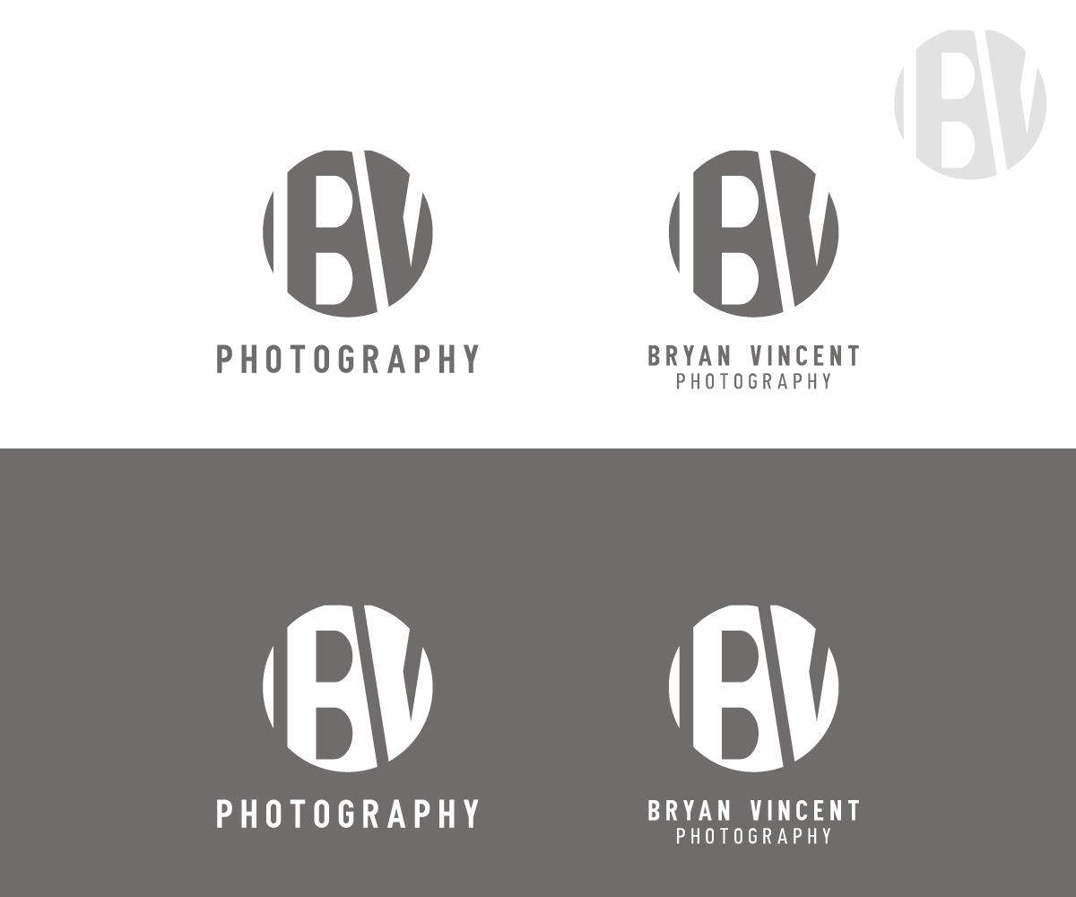 Diseño de Logo por Athanasia para Bryan Vincent Photography | Diseño #15834675