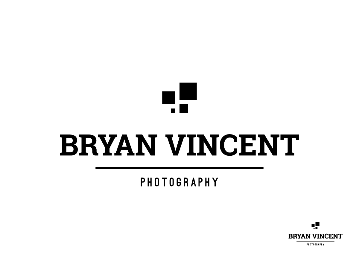 Logo Design by alekst for Bryan Vincent Photography | Design #15915452