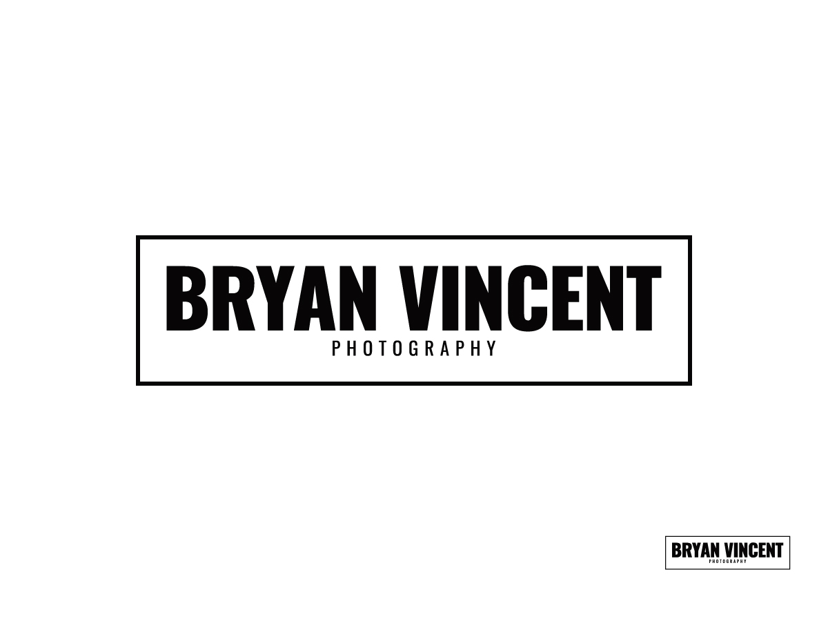 Logo Design by alekst for Bryan Vincent Photography | Design #15915468