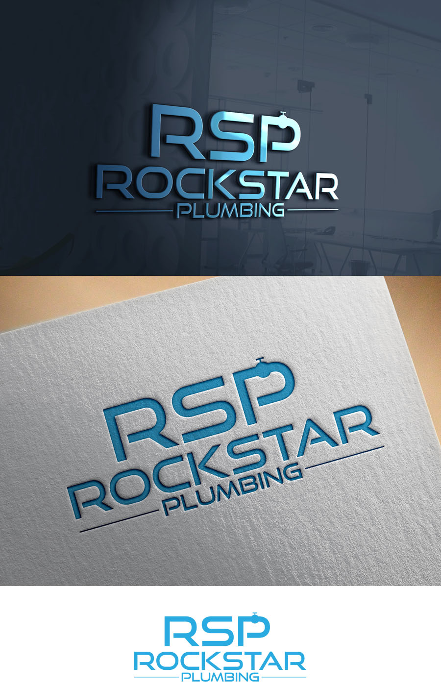 Logo-Design von supercreative für Rockstar plumbing | Design #15789660