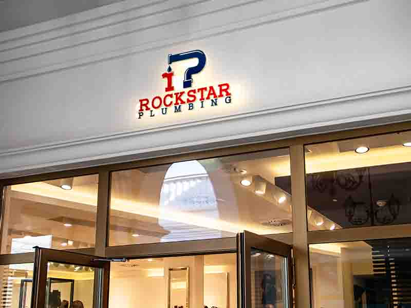 Logo Design by Sherpa design for Rockstar plumbing | Design #15799226
