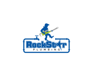 Logo-Design von taufik_alrahman für Rockstar plumbing | Design: #15798776