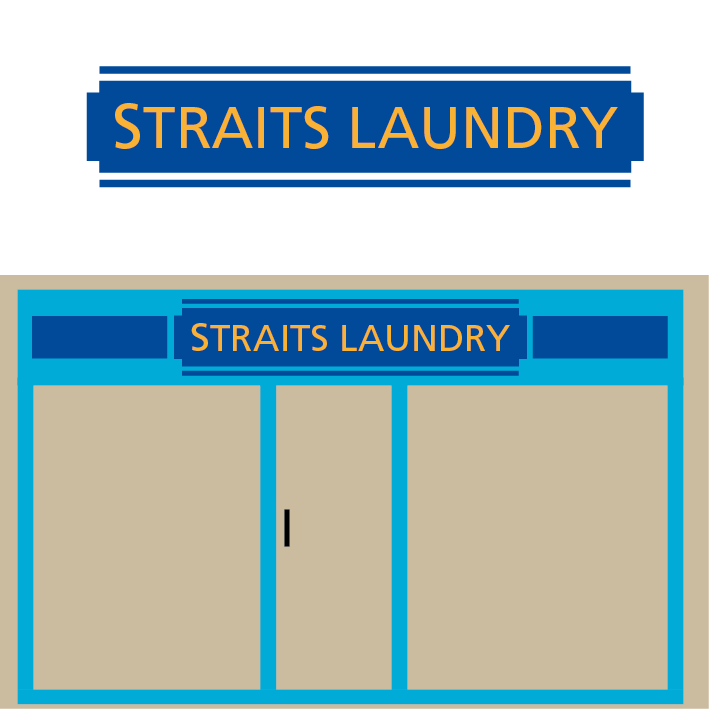 Logo Design by bkgraphik for Straits Laundry Pte Ltd  | Design #15786263