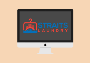 Logo Design by rocklee for Straits Laundry Pte Ltd  | Design: #15824225