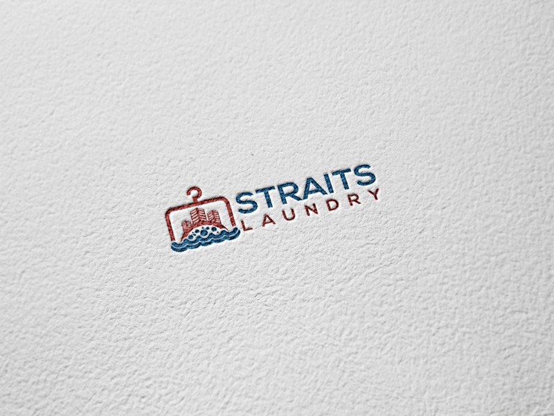 Logo Design by rocklee for Straits Laundry Pte Ltd  | Design #15824232