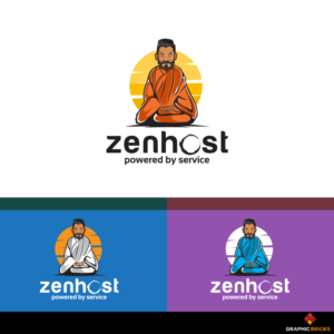 zenhost | Logo-Design von Graphic Bricks