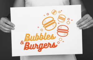 Bubbles & Burgers | Logo Design by GLDesigns