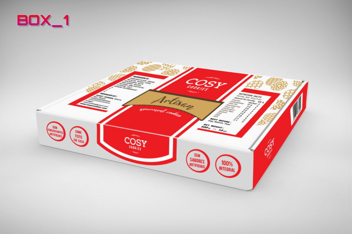 Design Emballage par Dragana pour Cosy Cookies | Design #15889222