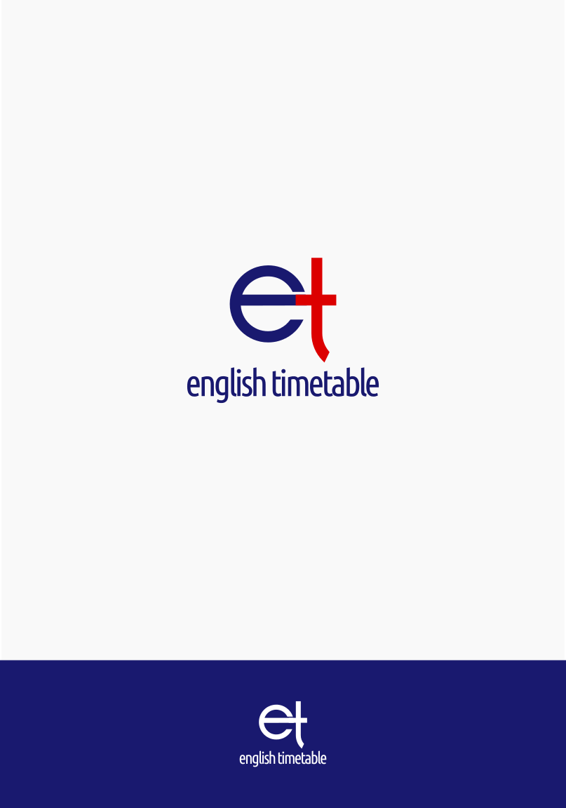 Logo Design by ChinMaya for English Timetable | Design #15849237