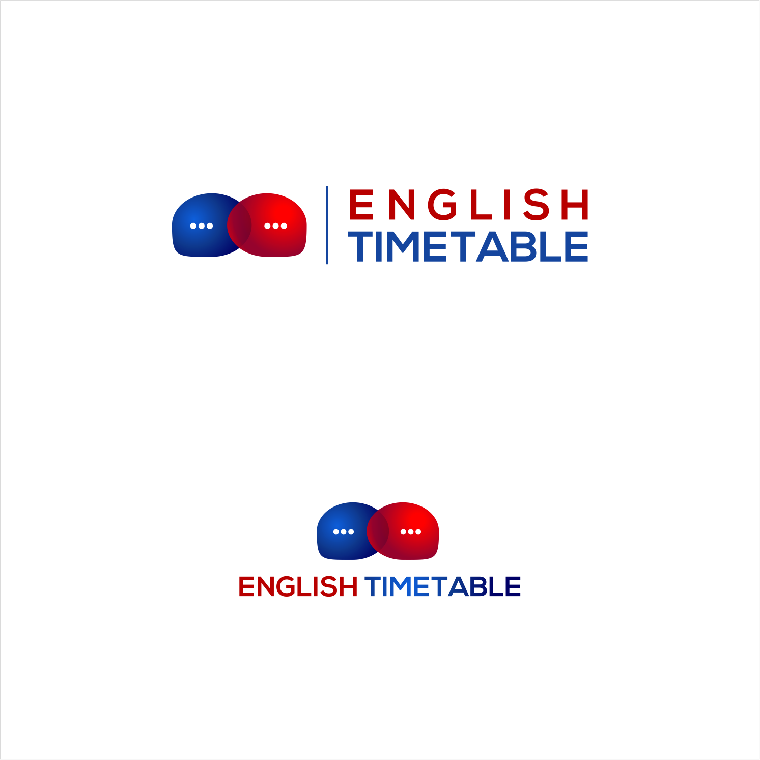 Logo Design by kolevvp for English Timetable | Design #15880217