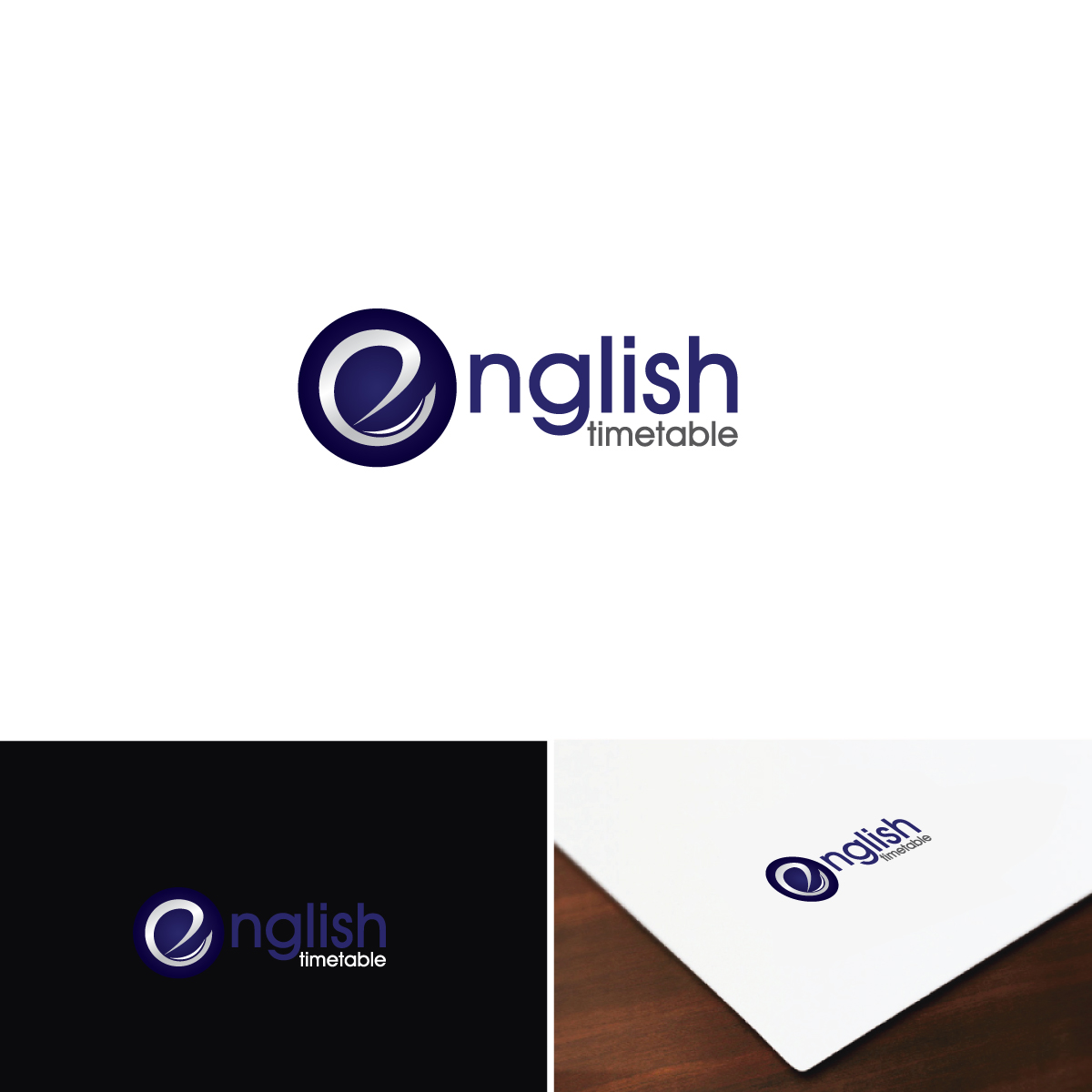 Logo Design by e-graphics for English Timetable | Design #15817778