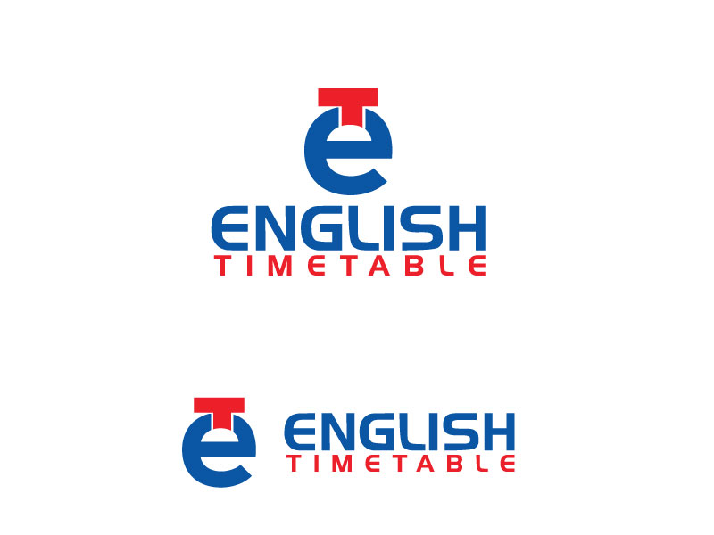 Logo Design by Sherpa design for English Timetable | Design #15794534