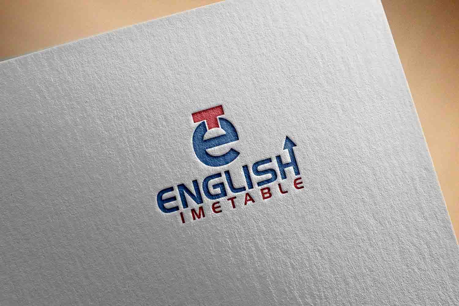 Logo Design by Sherpa design for English Timetable | Design #15794536