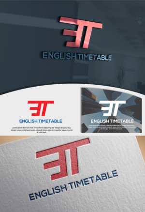 Logo Design by Renewable for English Timetable | Design: #15788153